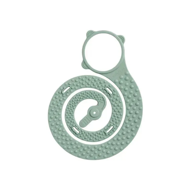 Booginhead - Silicone Sippigrip Cup & Toy Holders - Green Sage - Image 2