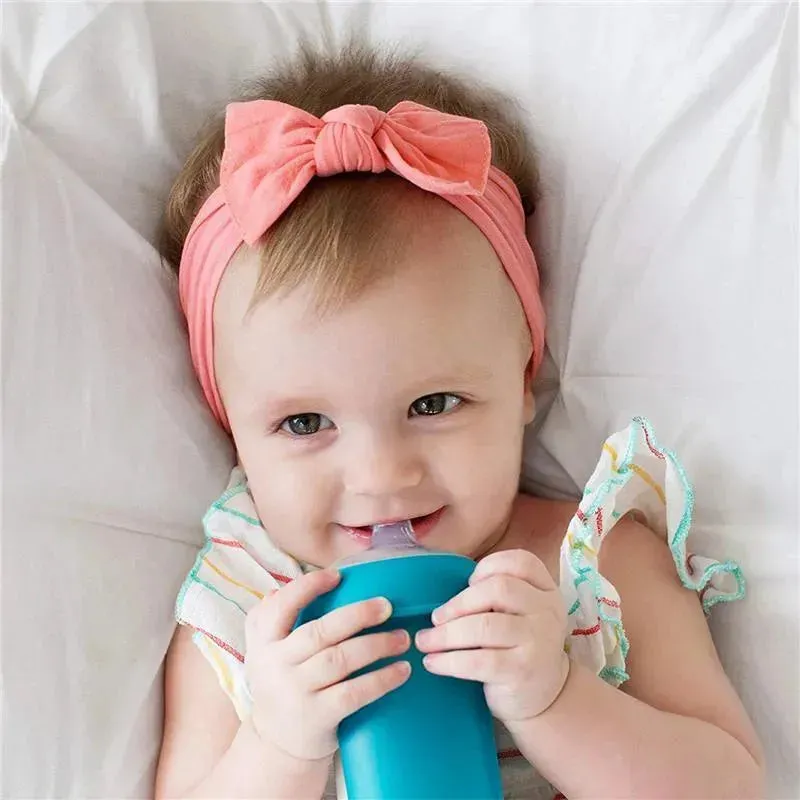 Boon 3-Piece Nursh Transitional Sippy Lid, Clear - Image 6