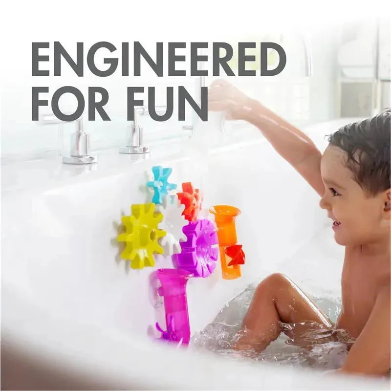 Boon - Baby Bath Time Toys PIPES + TUBES + COGS Bundle - Image 4