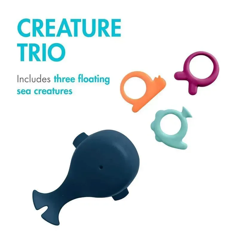Boon - CHOMP Hungry Whale Baby Bath Toy - Image 3