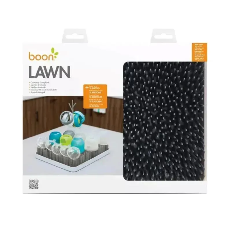 Boon - Lawn Baby Bottle Drying Rack, Grey - Image 4