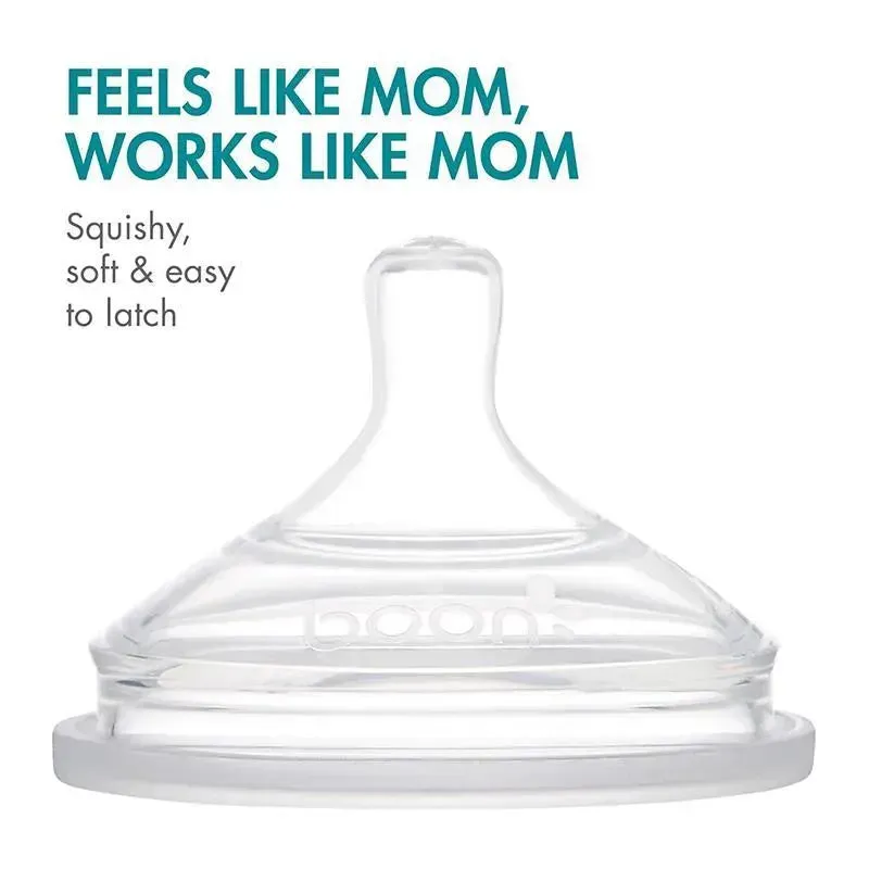 Boon - Nursh 4Oz Bottle 3Pk, Gray Multi - Image 3