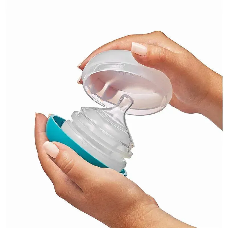Boon Nursh Pouch & Nipple Container 3-Pack, Blue - Image 2