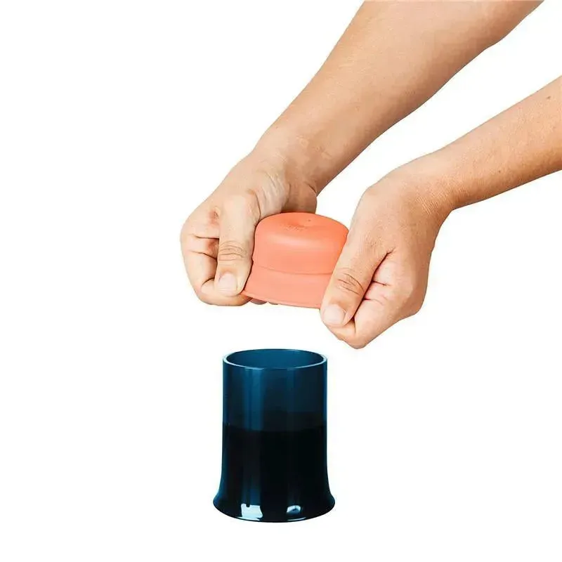 Boon Snug Straw Universal Silicone Straw Lids & Cup - Image 3