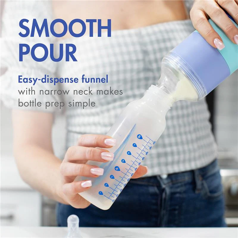 Boon Triful Baby Formula Dispenser On The Go, Blue - Image 5