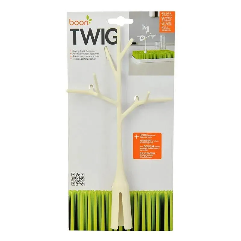 Boon Twig Grass and Lawn Drying Rack Accessory, White,Twig White - Image 2