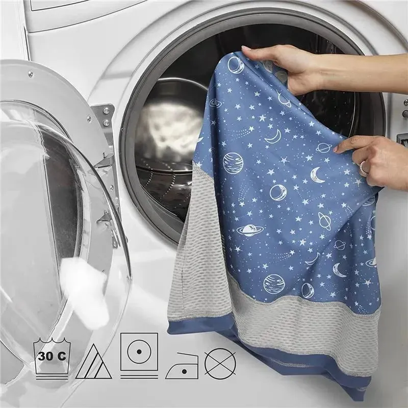 Boppy - 4 & More Multi-use Cover, Blue Starry Sky - Image 5