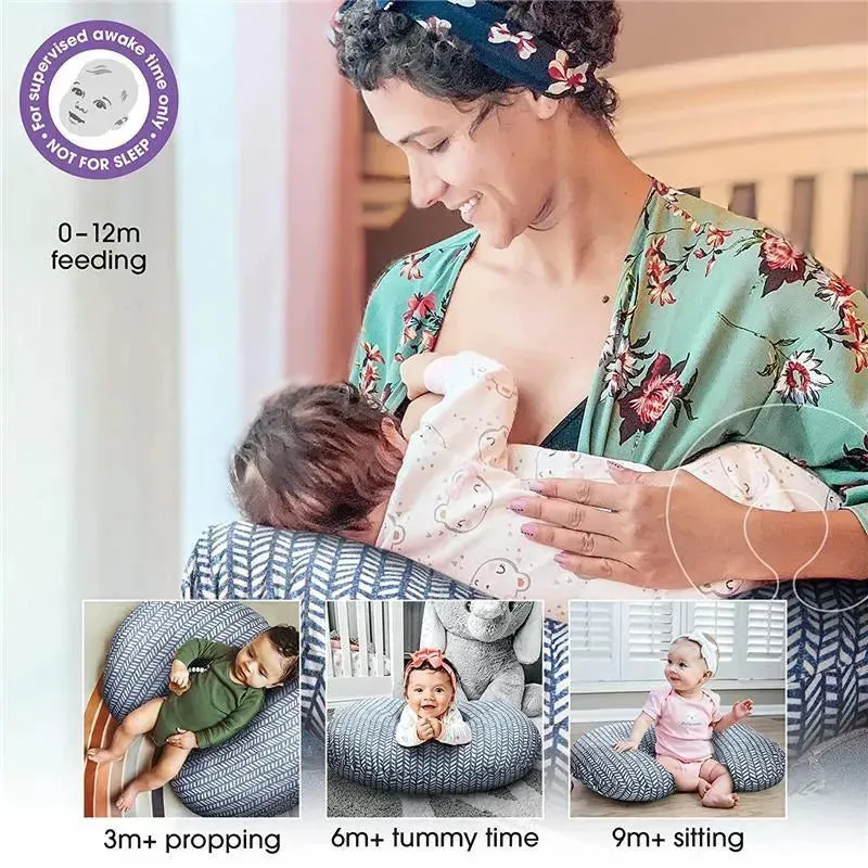 Boppy - Nursing Pillow Original Support, Green Foliage - Image 2