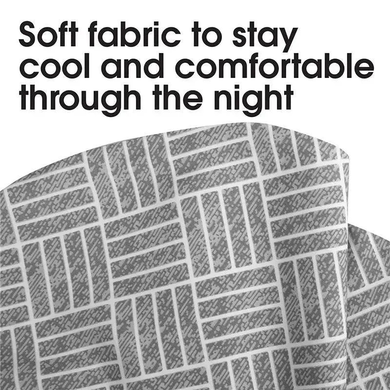 Boppy - Cuddle Pregnancy Pillow, Gray Basket Weave - Image 3