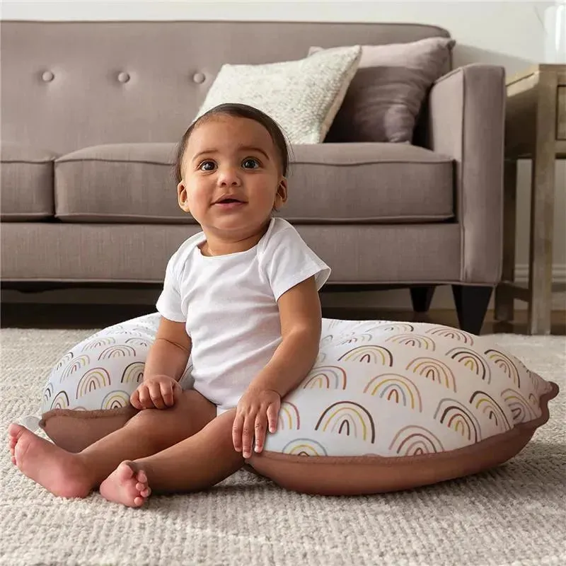 Boppy - Nursing Pillow Cover, Spice Rainbows - Image 5