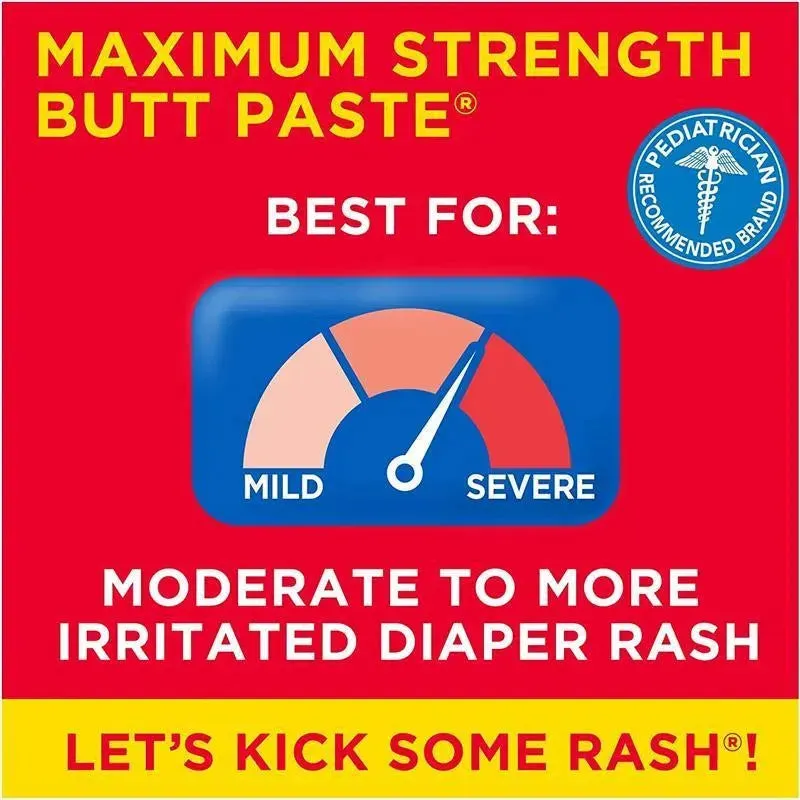 Boudreaux's Baby Butt Paste Diaper Rash Ointment | Maximum Strength | 14 Oz. Jar - Image 5