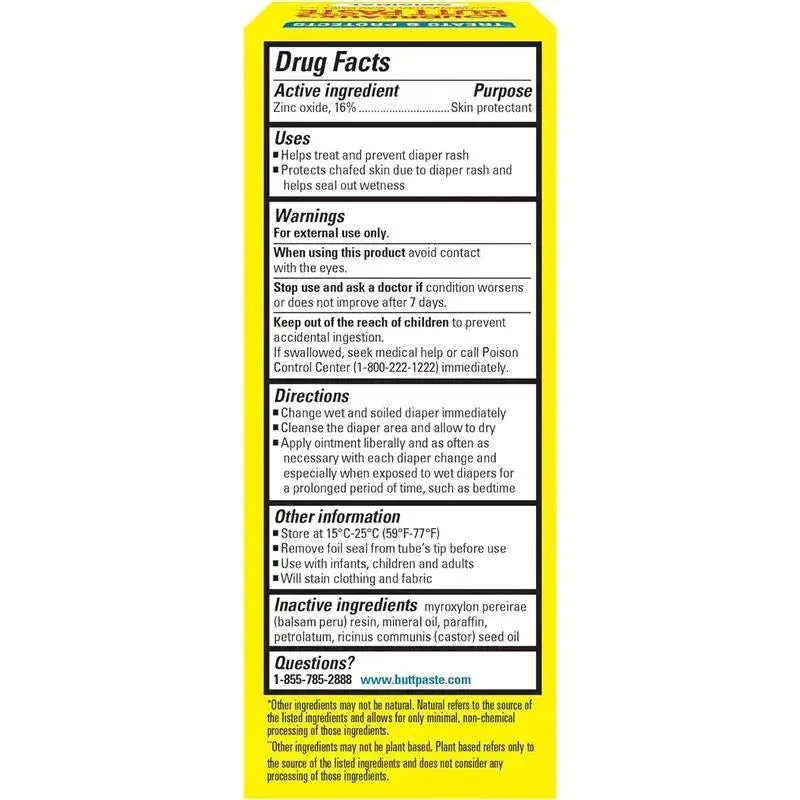 Boudreaux's Baby Butt Paste Original Diaper Rash Cream | Baby Ointment | 2 Oz.Tube - Image 6