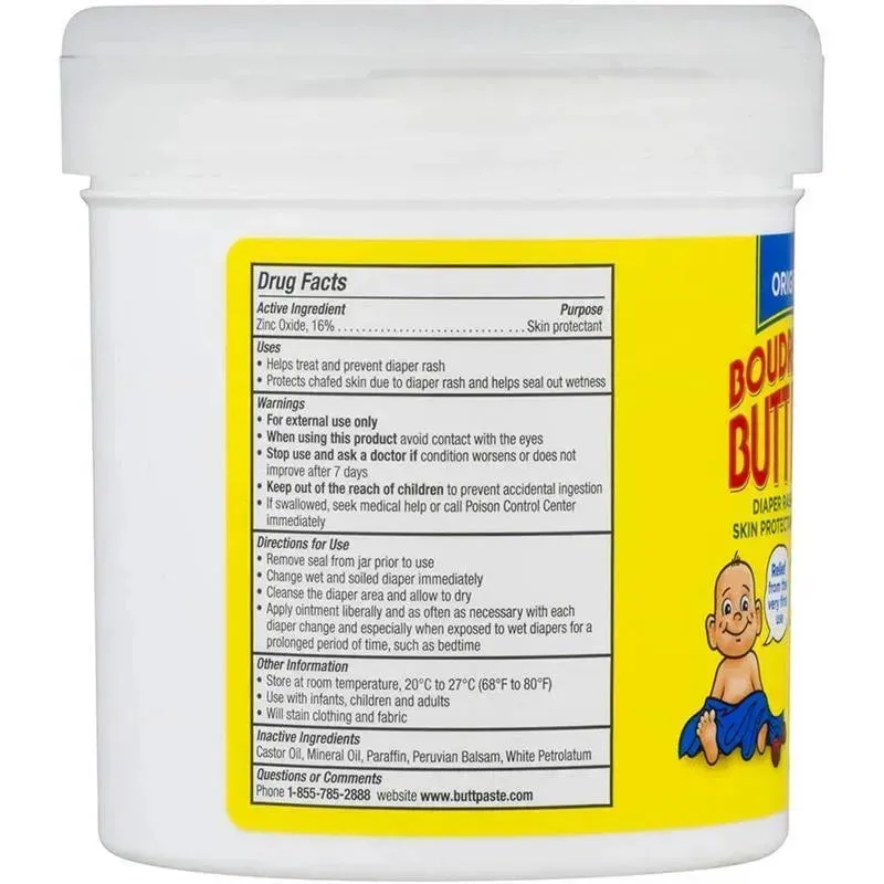 Boudreaux's Butt Paste Diaper Rash Ointment Original, 16 Oz - Image 2