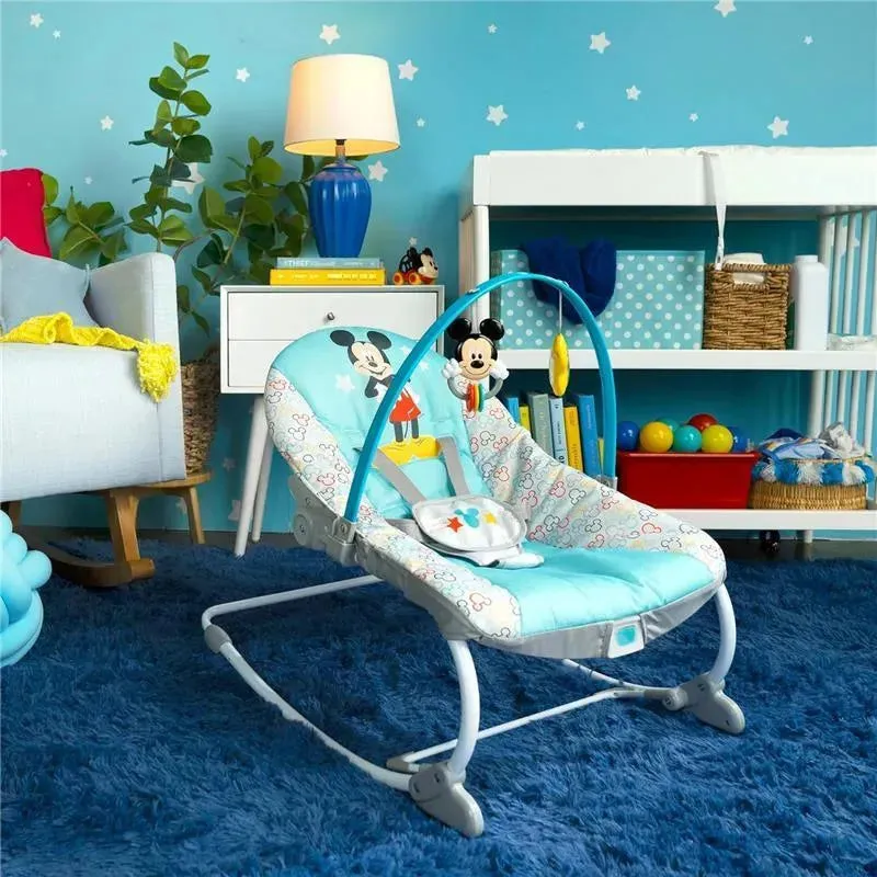 Bright Starts - Disney Baby Mickey Mouse Infant To Toddler Rocker - Image 3