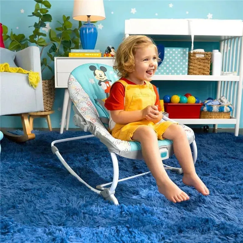 Bright Starts - Disney Baby Mickey Mouse Infant To Toddler Rocker - Image 4