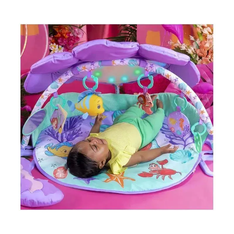 Bright Starts - The Little Mermaid Twinkle Trove Lights & Music Activity Gym - Image 3