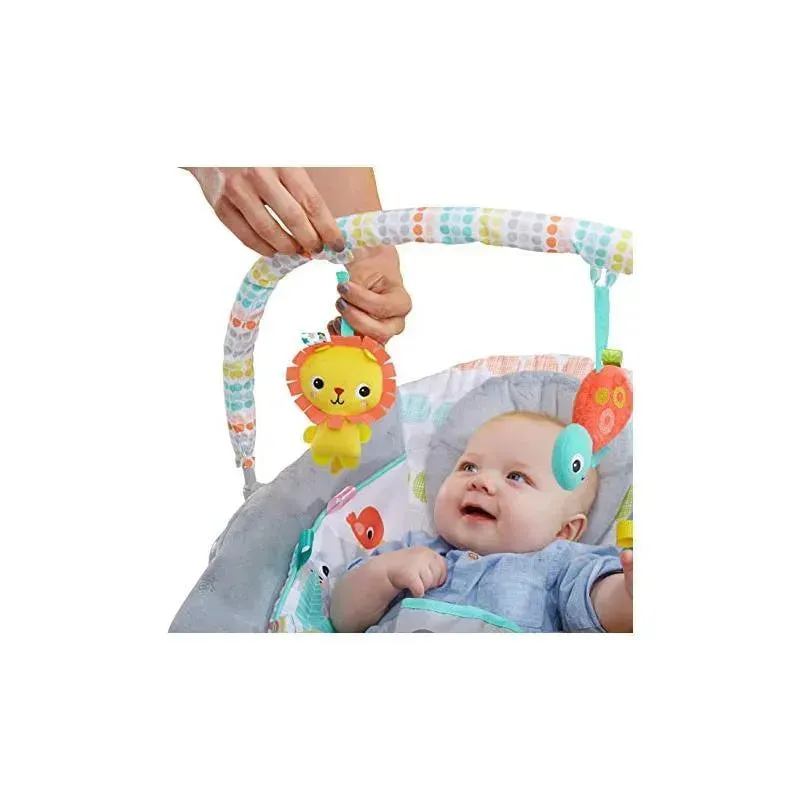 Bright Starts Whimsical Wild Cradling Bouncer - Image 6