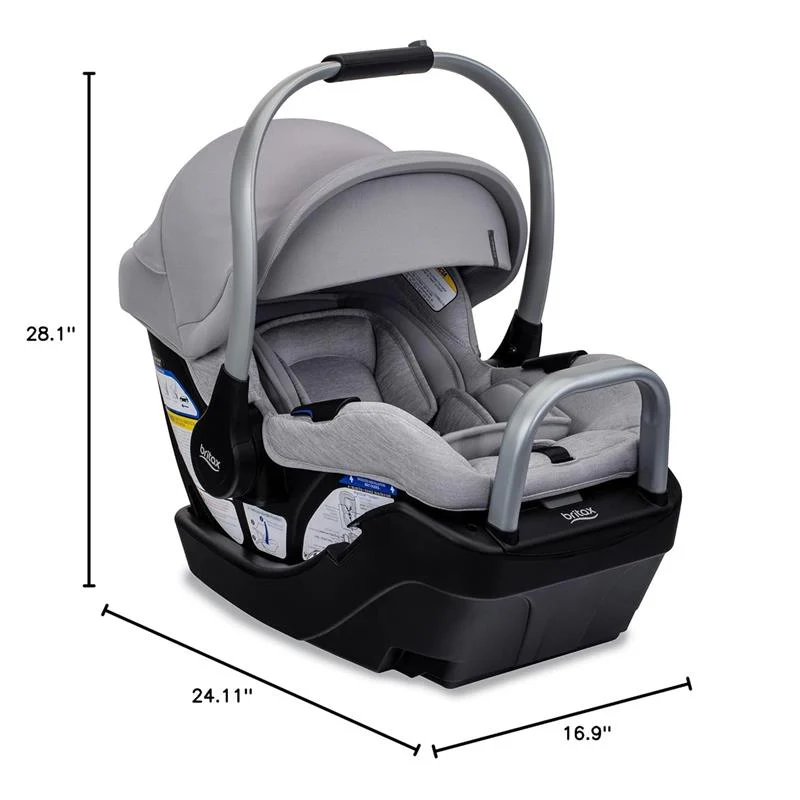 Britax - Cypress Infant Car Seat, Ponte Glacier - Image 9