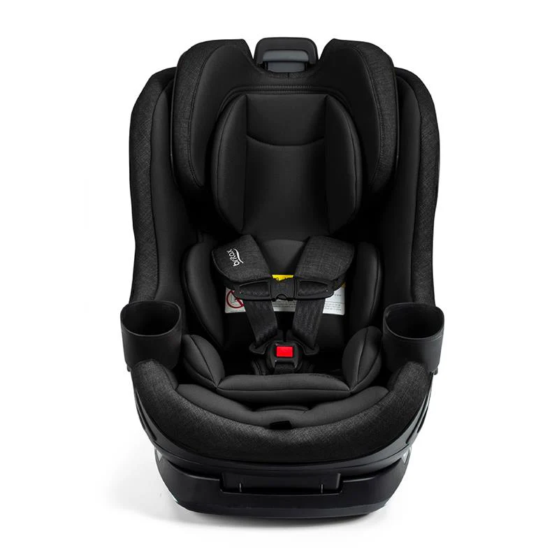 Britax Galaxy360 Slim Rotating Convertible Car Seat With SwivelSmooth Steel Ring, Raven Black - Image 2