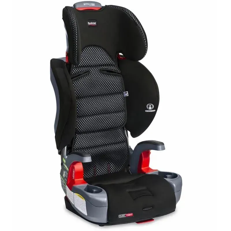 Britax - Grow With You Clicktight Harness Booster Car Seat, Cool Flow Gray - Image 4