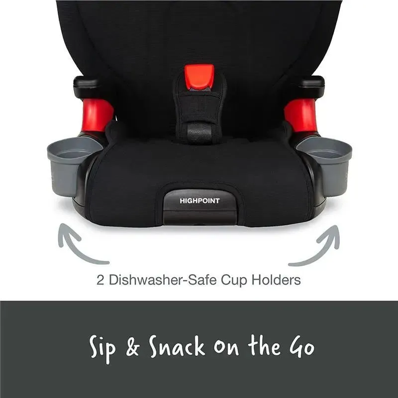 Britax - Highpoint 2-Stage Belt Positioning Booster Car Seat, Black Ombre - Image 4