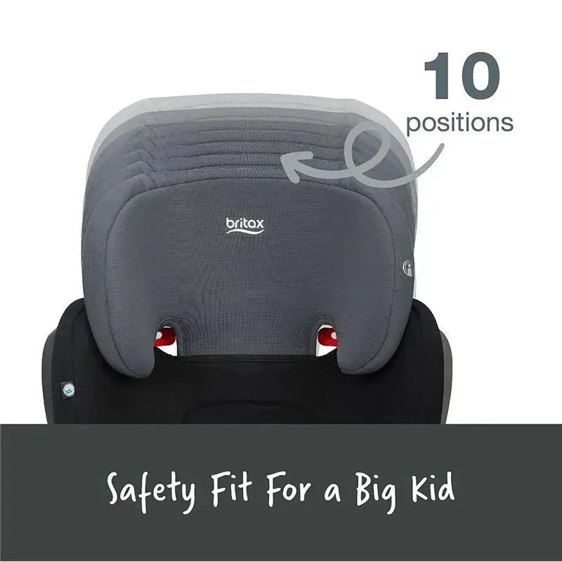 Britax - Highpoint 2-Stage Belt Positioning Booster Car Seat, Black Ombre - Image 6