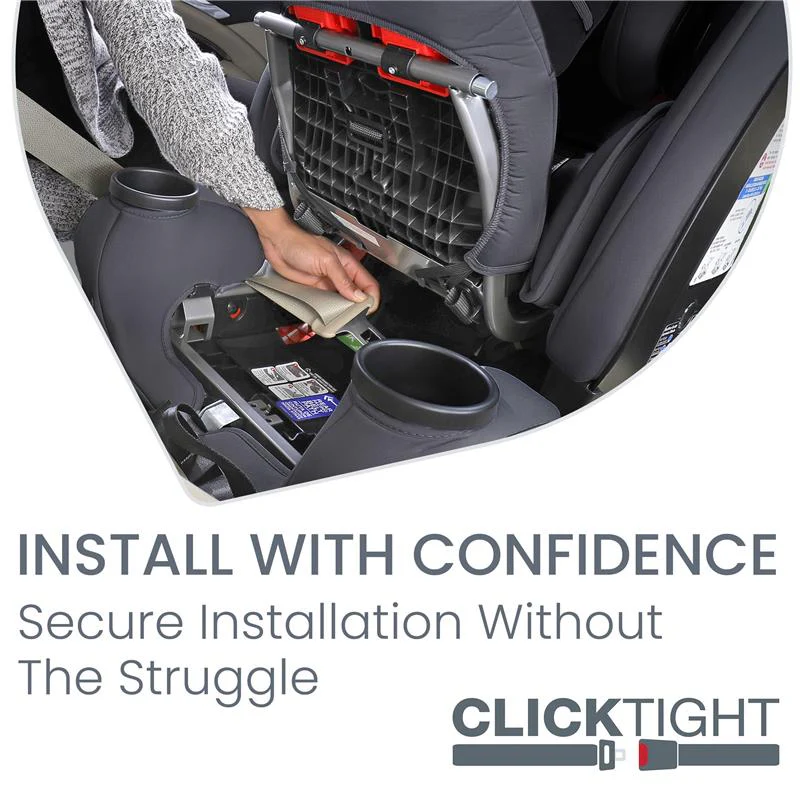 Britax - One4Life ClickTight All-in-One Convertible Car Seat, Onyx Stone - Image 4