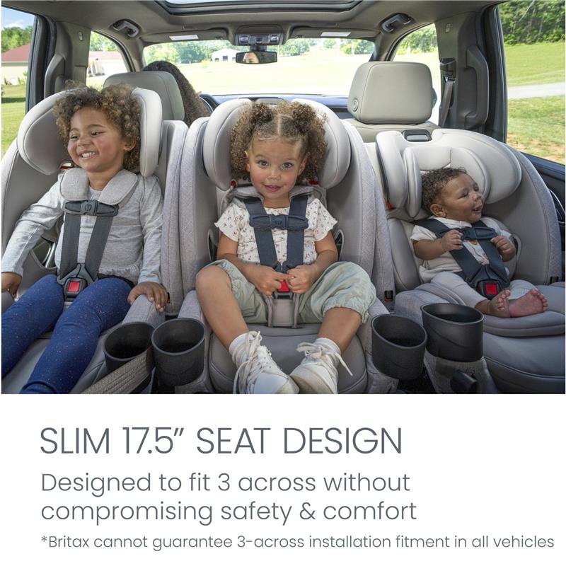 Britax One4Life Slim All-in-One Car Seat, Sea Foam - Image 3