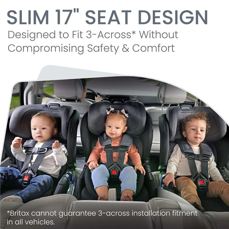 Britax - Poplar Convertible Car Seat, Stone Onyx - Image 5