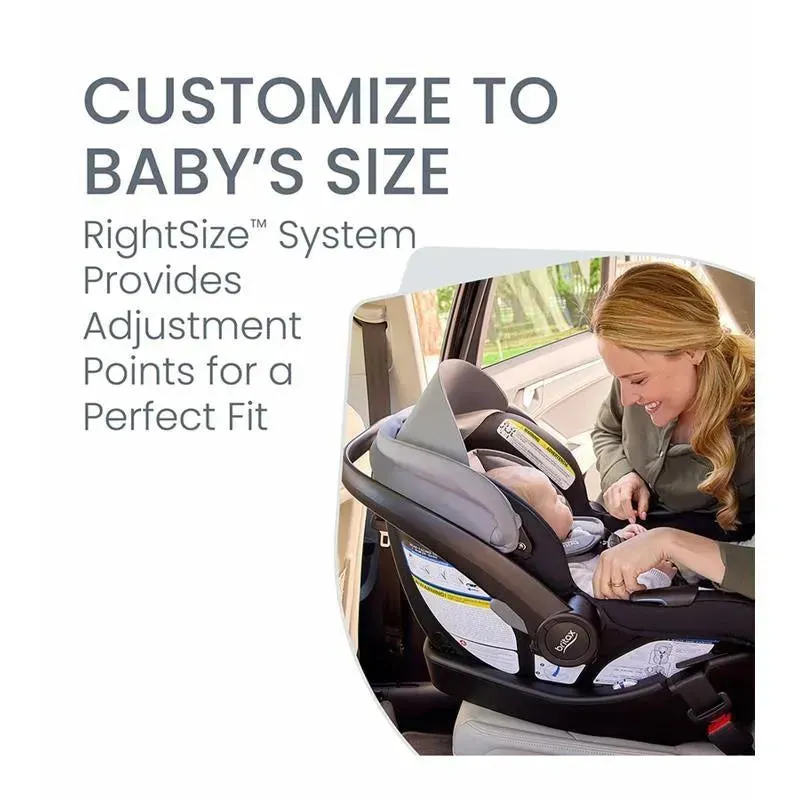 Britax - Willow Brook S+ Travel System with Alpine Anti-Rebound Base, Graphite Onyx - Image 4