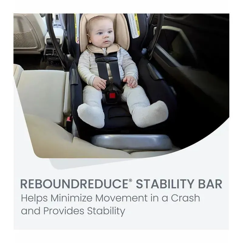 Britax Willow Brook S + Travel System with Alpine Anti-Rebound Base - Sand Onyx - Image 9
