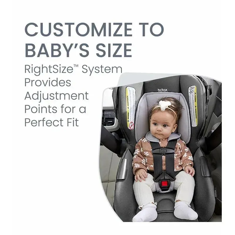 Britax - Willow Brook Travel System, Graphite Glacier - Image 4