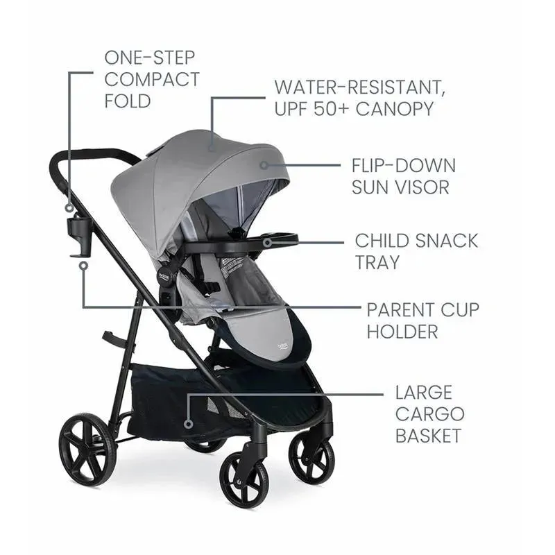 Britax - Willow Brook Travel System, Graphite Glacier - Image 6
