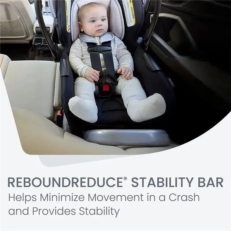 Britax - Willow S Infant Car Seat with Alpine Anti-Rebound Base, Glacier Onyx - Image 7