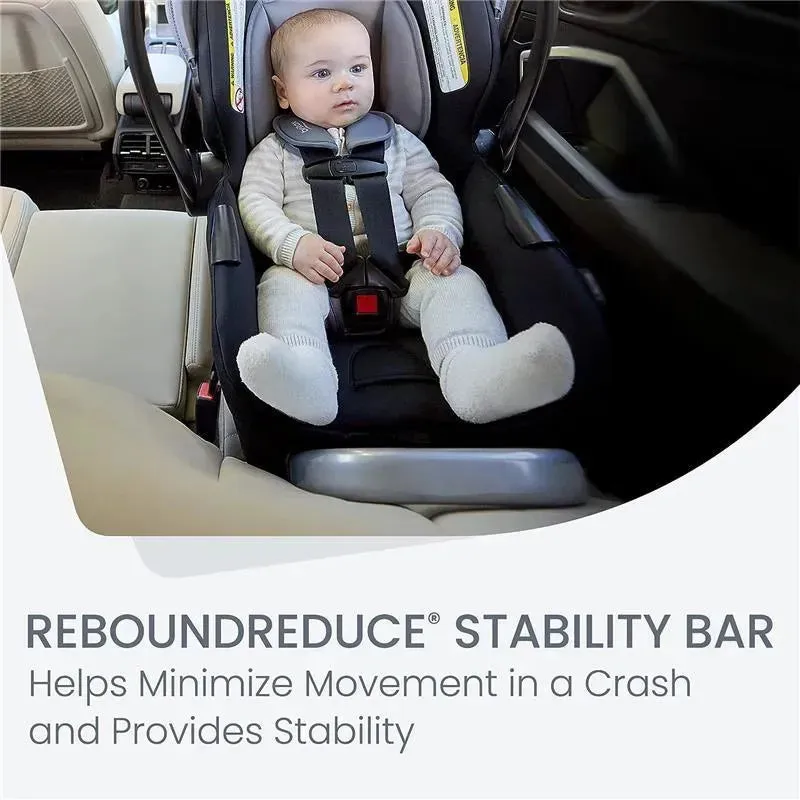 Britax - Willow S Infant Car Seat with Alpine Anti-Rebound Base, Graphite Onyx - Image 7
