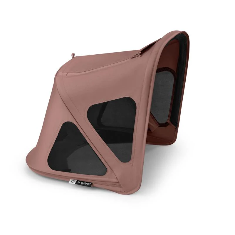 Bugaboo Breezy Sun Canopy For Fox/Kangaroo/Cameleon 3/Lynx Strollers, Dusty Pink