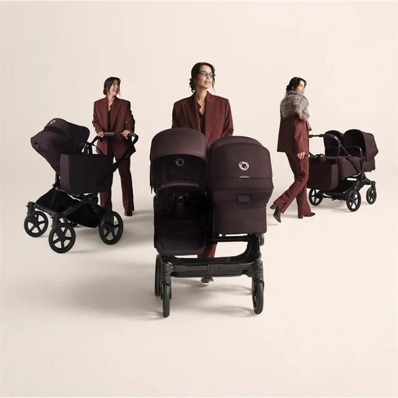 Bugaboo Donkey 6 Complete Stroller, Black/Cocoa Brown - Image 6