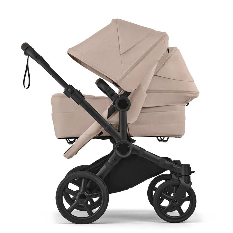 Bugaboo Donkey 6 Complete Stroller, Black/Desert Taupe Melange - Image 6