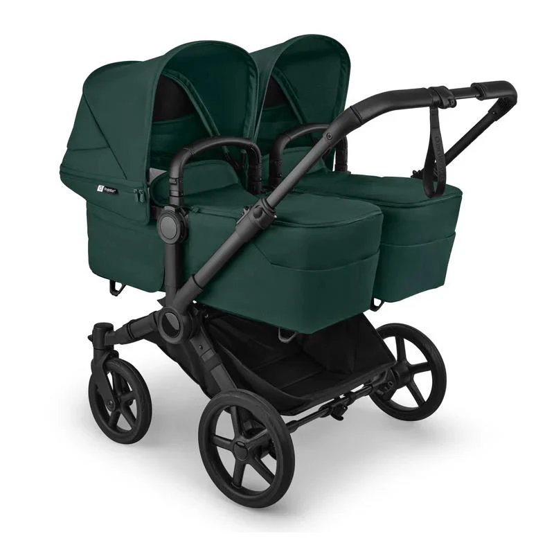 Bugaboo Donkey 6 Complete Stroller Black/Fern Green - Image 3