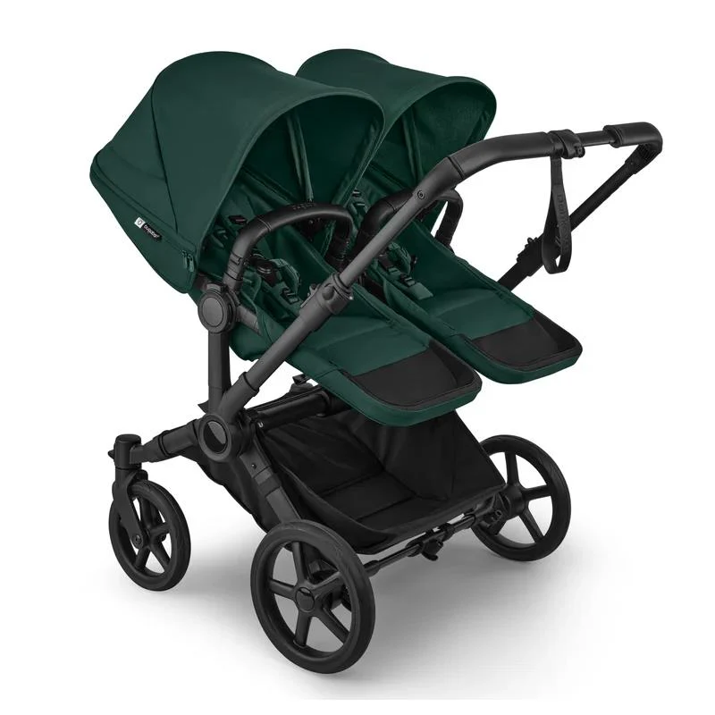 Bugaboo Donkey 6 Complete Stroller Black/Fern Green - Image 4