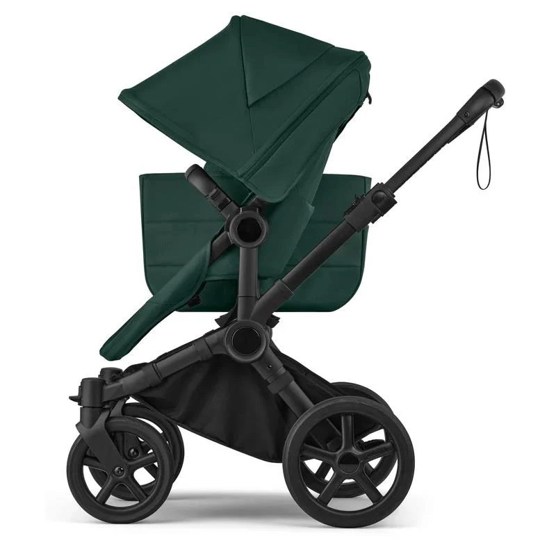 Bugaboo Donkey 6 Complete Stroller Black/Fern Green - Image 9