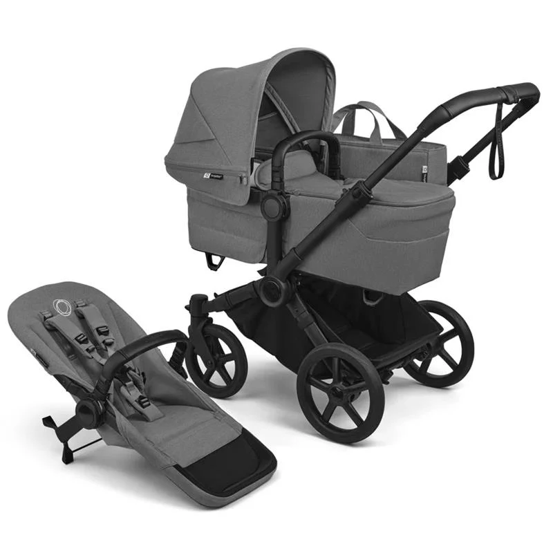 Bugaboo Donkey 6 Complete Stroller, Black/Moon Grey