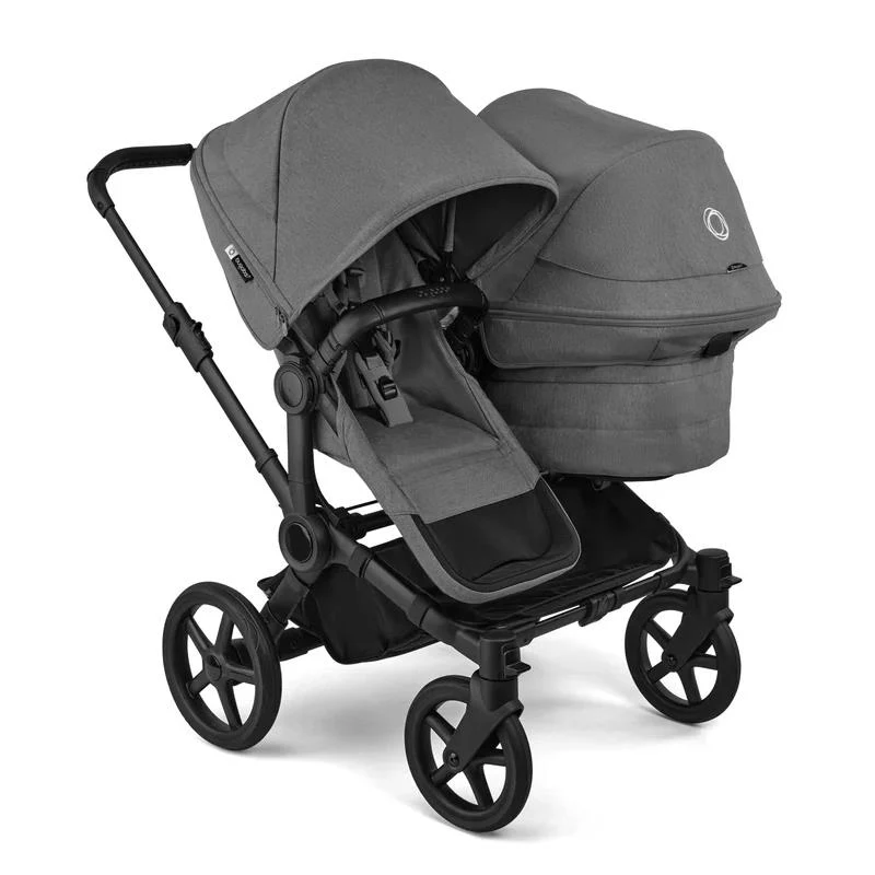 Bugaboo Donkey 6 Complete Stroller, Black/Moon Grey - Image 3
