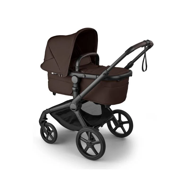 Bugaboo Fox 5 Renew Complete Bassinet & Seat, Black/Cocoa Brown - Image 11