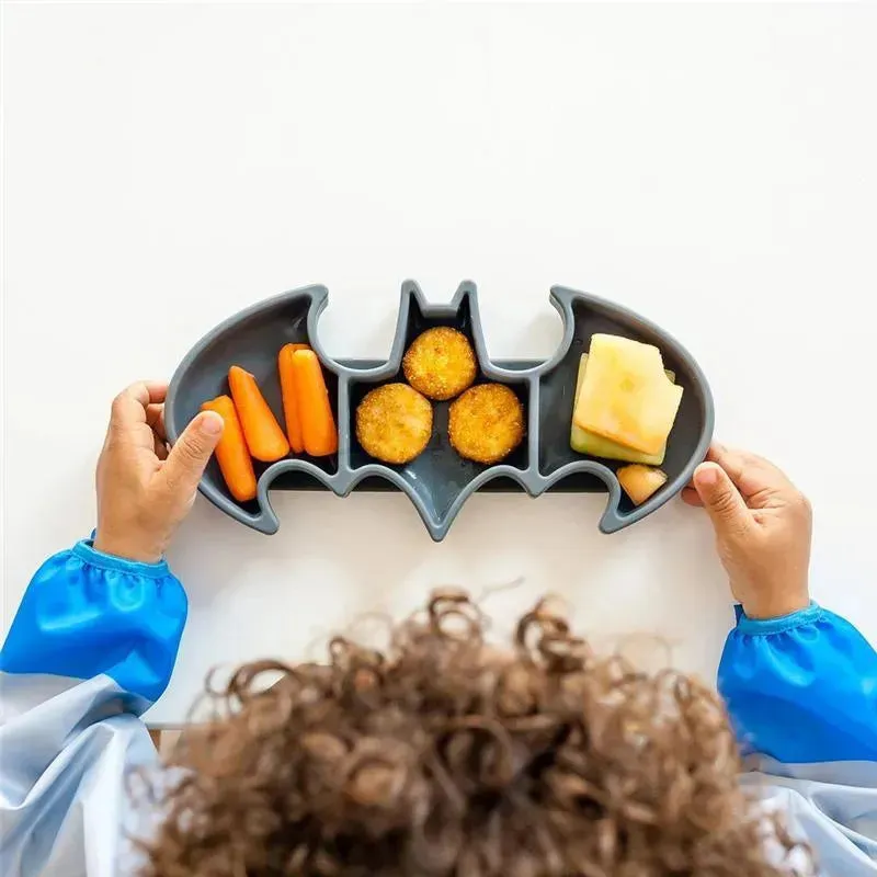 Bumkins - Dc Comics Silicone Grip Dish, Batman - Image 6