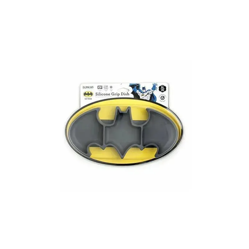 Bumkins - Dc Comics Silicone Grip Dish, Batman - Image 7