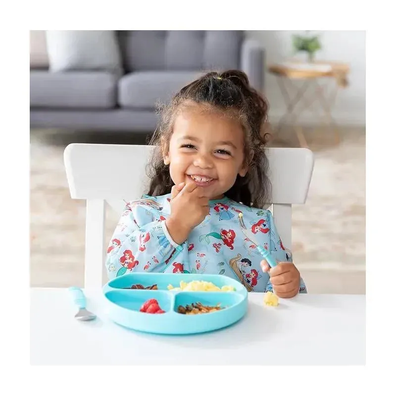 Bumkins - Disney Baby Sleeved Bib, Little Mermaid - Image 2