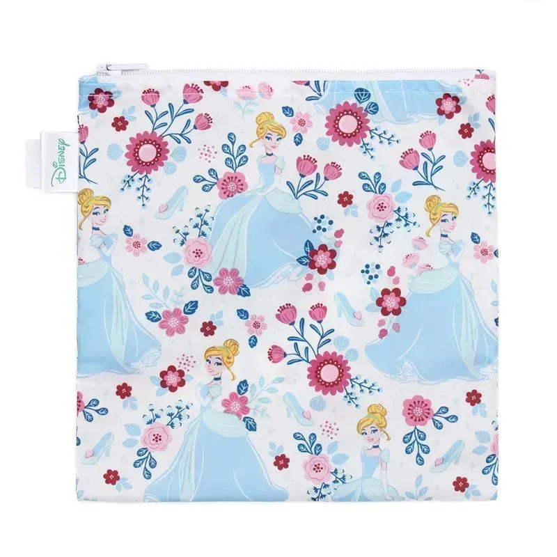 Bumkins Disney Reusable Snack Bag, Large - Cinderella