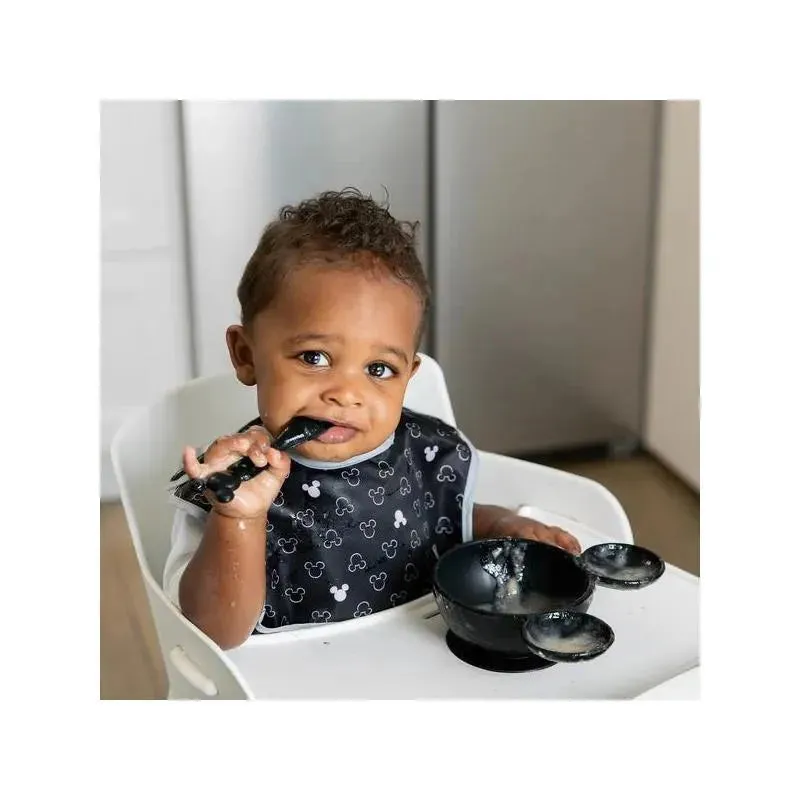 Bumkins- Disney Silicone First Feeding Set - Black - Image 10