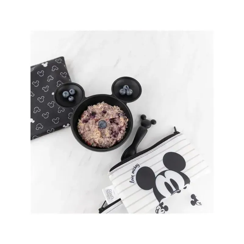Bumkins- Disney Silicone First Feeding Set - Black - Image 12
